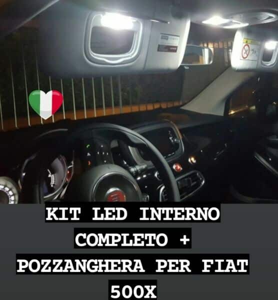 LUCI LED INTERNO FIAT 500X CANBUS
