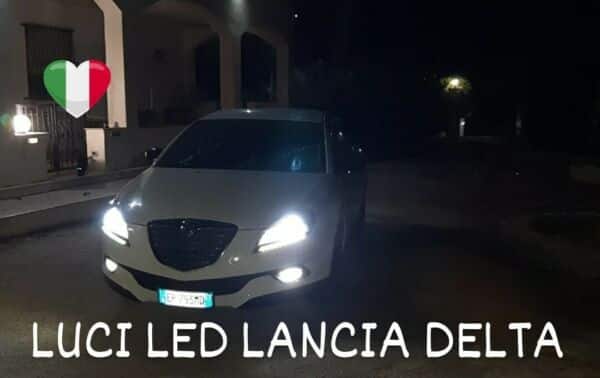 LUCI LED LANCIA - ANABBAGLIANTI H7 PER DELTA 6000K CANBUS