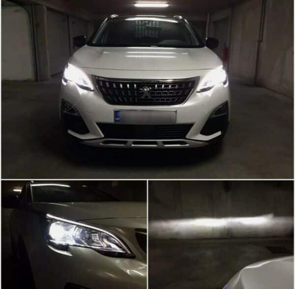 Kit Full Led H7 6000k Canbus ANABBAGLIANTI Peugeot 2008 - Foto 2