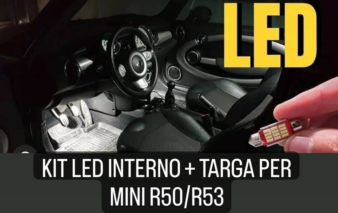 Kit lampadine a LED ad alta potenza per fari Mini Cabriolet II (R52) -  Garanzia 5 anni e spedizione gratuita!